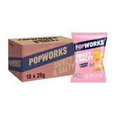 Popworks Sweet & Salty 28g (Case of 18) Vegan Gluten Free